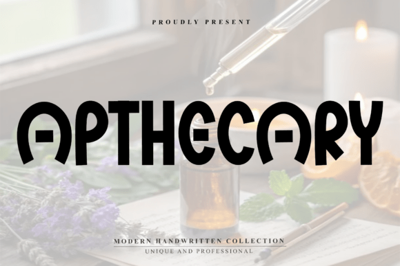 Apthecary: A Handwritten Font with Warmth and Personality