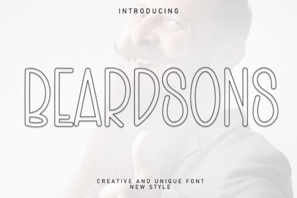 Beardsons: A Charming Handwritten Display Font