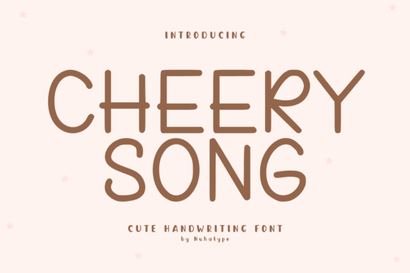 Boost Your Campaign with Cheery Song Font