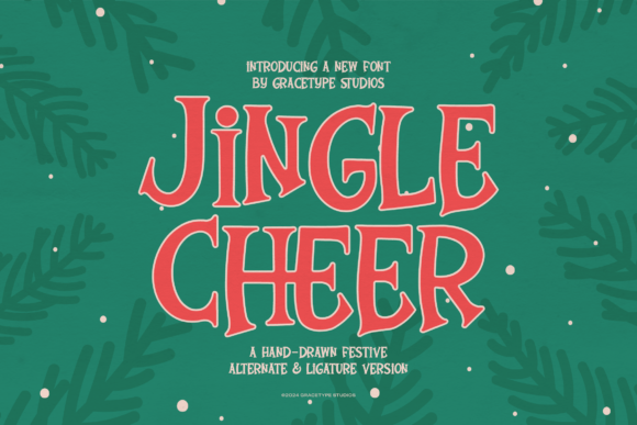 Bring Cheer to Your Creations with Jingle Cheer Font