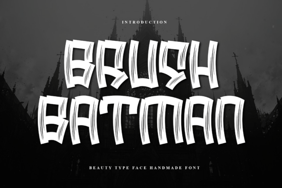 Brush Batman: A Playful Display Font for Engaging Web Designs