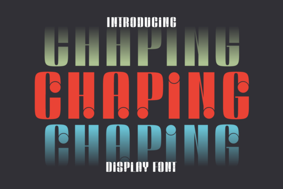 Chaping: A Versatile Sans Serif Typeface for Modern Branding
