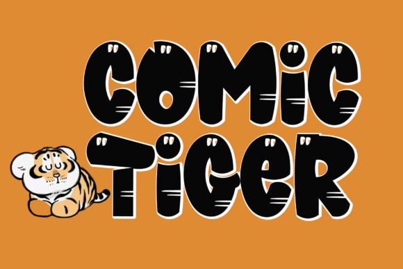 Comic Tiger: A Charming Font for Creative Makers