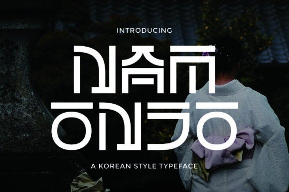 Discover Namonjo: A Unique Display Font for Makers