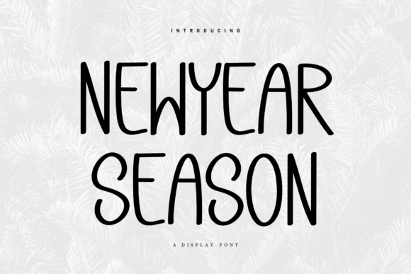 Discover Newyear Season: A Handwritten Sans-Serif Typeface