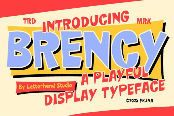 Exploring Brency: A Playful Font for Bold Branding