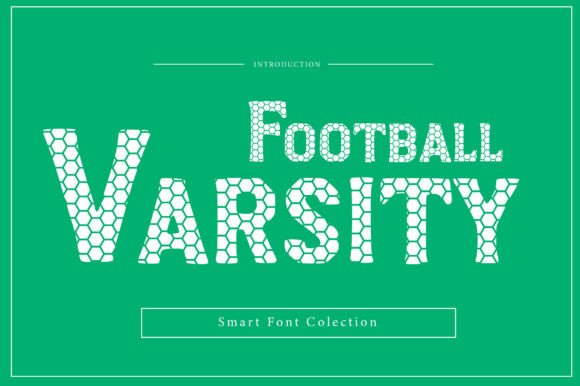 Football Varsity: A Bold Font for Dynamic Branding