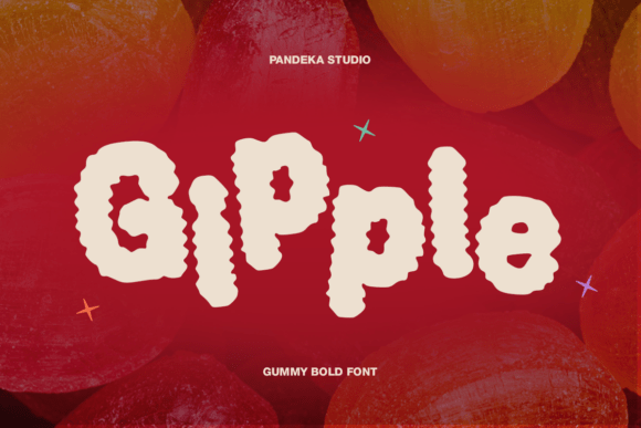 Gipple: A Bold and Playful Display Typeface