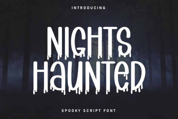 Introducing Nights Haunted: A Versatile Display Font for Editorial Design