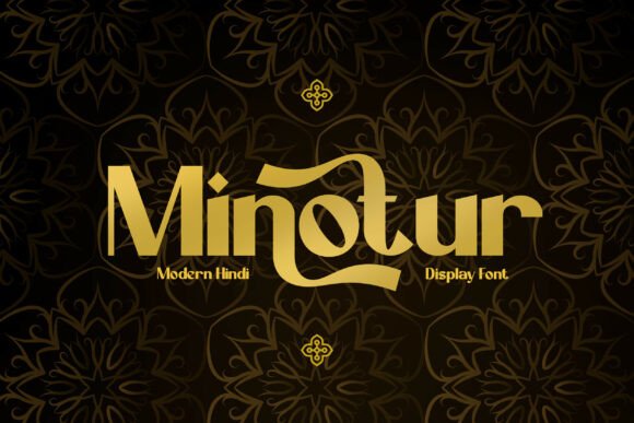 Minotur: Elevate Your Brand with This Elegant Hindi Display Font