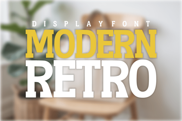 Modern Retro: A Versatile Font for Crafters and Creators