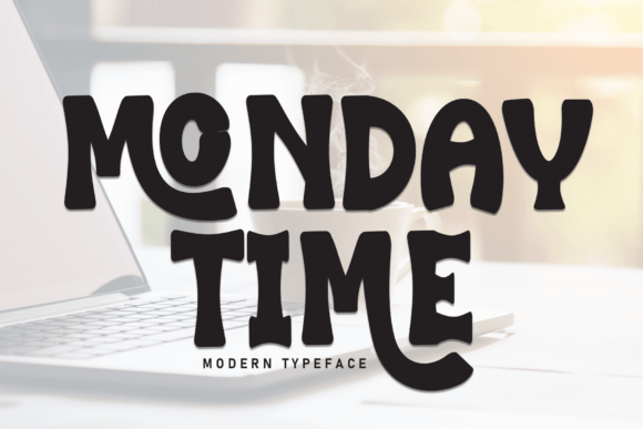 Monday Time: A Bold, Retro-Modern Display Font