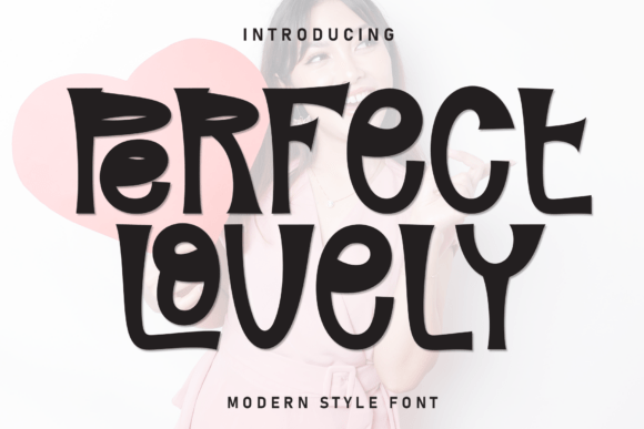 Perfect Lovely: A Charming Display Font for Editorial Design