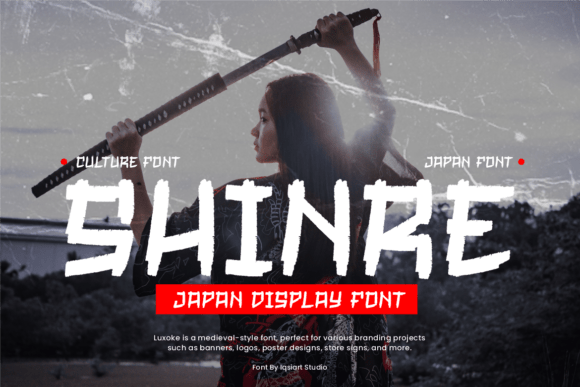 Shinre: A Unique Display Font for Editorial Design