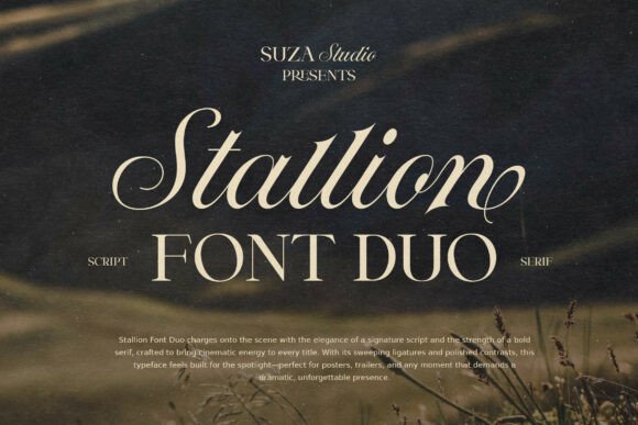 Stallion Duo: The Perfect Font for Editorial Elegance