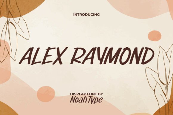 Transform Your Brand with Alex Raymond Font