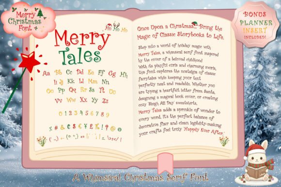 Transform Your Brand with Merry Tales: A Whimsical Serif Font