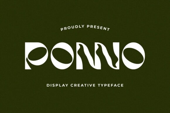 Transform Your Brand with Ponno: A Creative Display Font