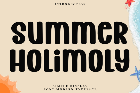 Transform Your Brand with Summer Holimoly Font