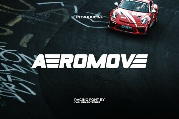 Unleash Speed and Style with Aeromove Font